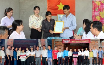 Agribank huyện Cai Lậy, Tiền Giang: Trao tặng 3 nhà "đại đoàn kết"