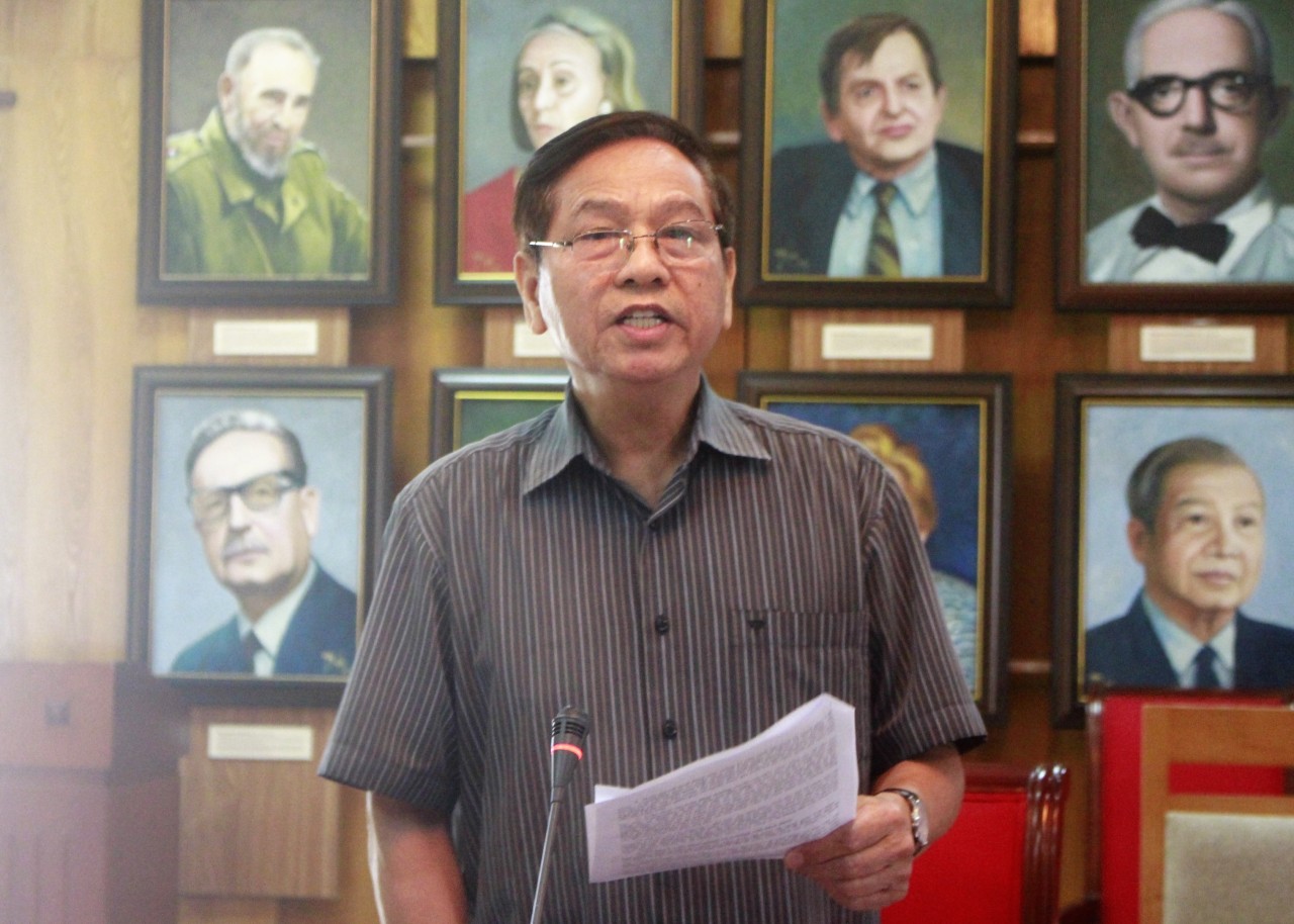 , ông Lê Văn Tụy, Phó Chủ tịch thường trực Hội hữu nghị Việt Nam - Campuchia