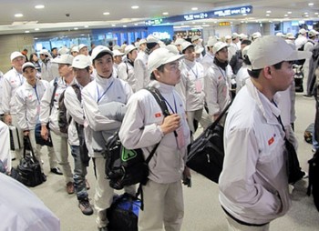 8 huyện thuộc 4 tỉnh bị tạm dừng tuyển chọn lao động đi Hàn Quốc