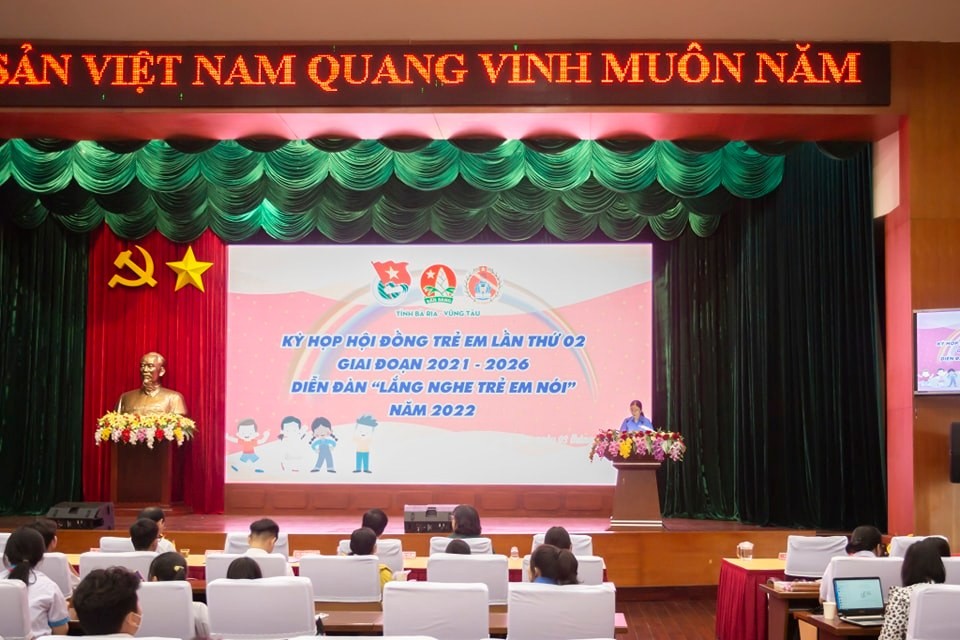 Hơn 200 học sinh Bà Rịa Vũng Tàu cùng tham gia "Điều em muốn nói"