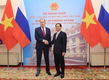 Bộ trưởng Bùi Thanh Sơn hội đàm với Bộ trưởng Ngoại giao Nga Sergey Lavrov