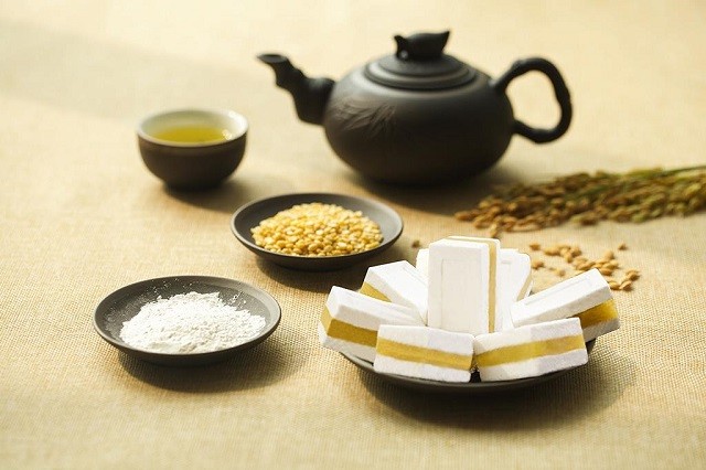 bánh khảo Cao Bằng là món bánh rất nổi tiếng, mang đậm nét văn hóa cổ truyền của Cao Bằng. Ảnh sưu tầm