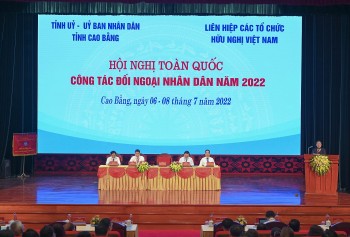 Khai mạc Hội nghị toàn quốc công tác đối ngoại nhân dân năm 2022