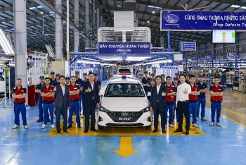 Hyundai Thành Công xuất xưởng chiếc Accent thứ 85.000 tại nhà máy Ninh Bình
