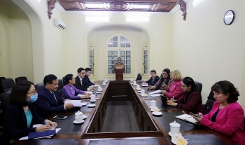 Chủ tịch VUFO tiếp Thứ trưởng Bộ Ngoại giao Venezuela Chủ tịch VUFO tiếp Thứ trưởng Bộ Ngoại giao Venezuela