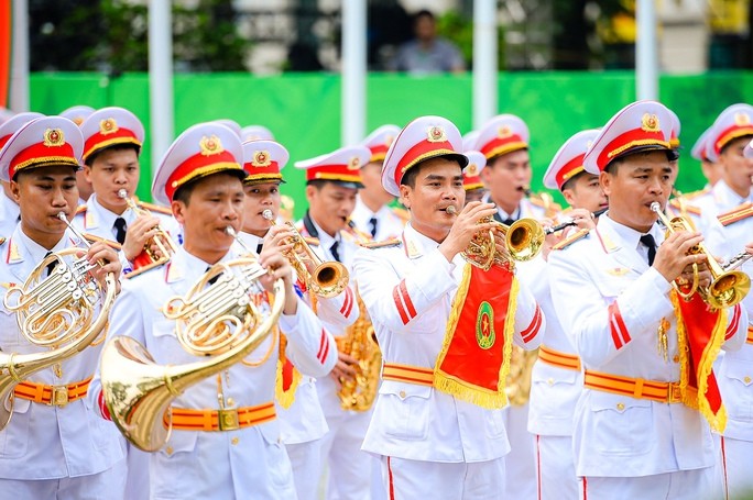 400 nhạc công và diễn viên múa tham gia Nhạc hội Cảnh sát các nước ASEAN+ 2022