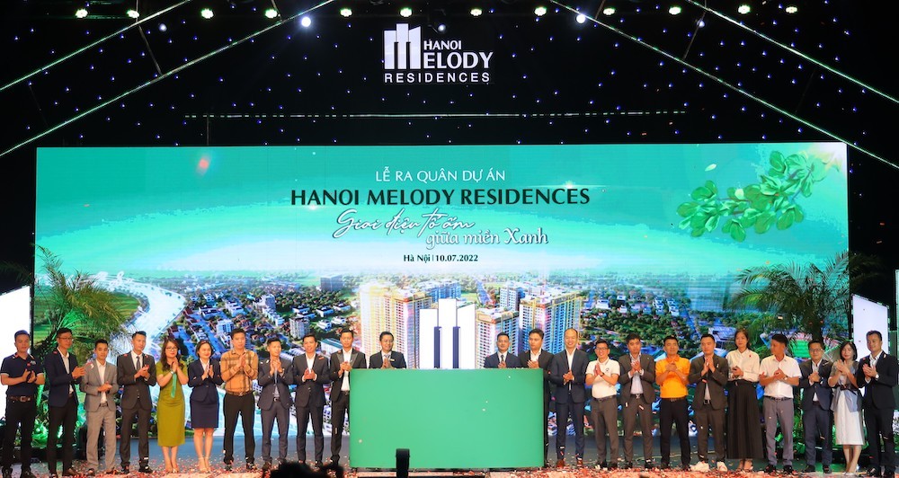 Lễ ra quân dự án Hanoi Melody Residences.