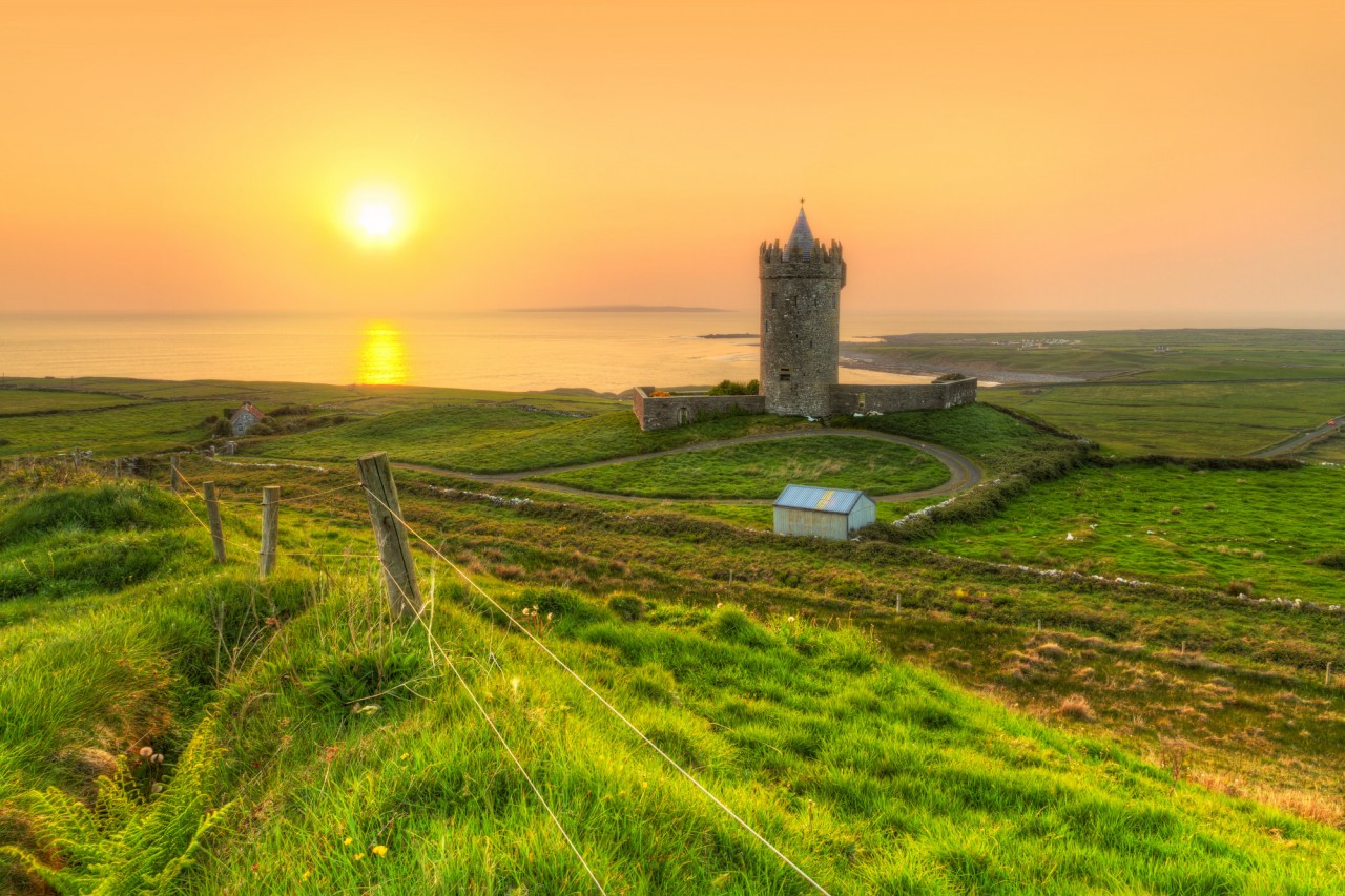 Ireland nổi tiếng là một quốc gia xanh - sạch - đẹp  (Ảnh: theworldpursuit)