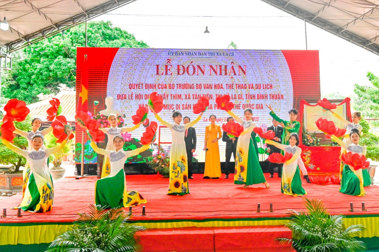 Bình Thuận: Lễ hội Dinh Thầy Thím trở thành di sản văn hóa phi vật thể | Văn hóa | Vietnam+ (VietnamPlus)