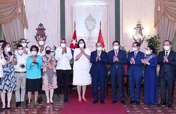 Cuba tăng cường quan hệ đoàn kết, hữu nghị với ba nước Đông Dương