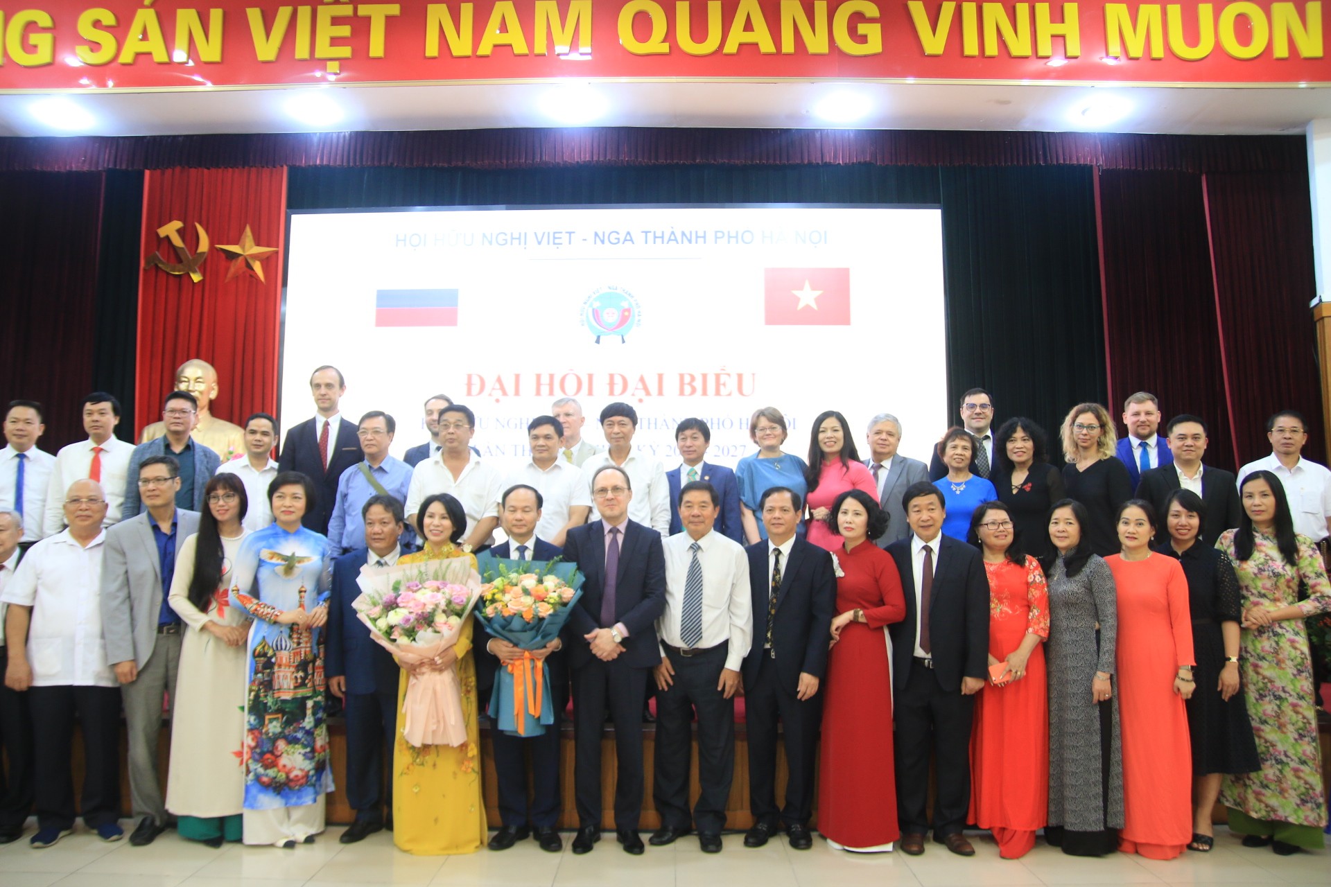 Hội hữu nghị Việt – Nga TP Hà Nội góp phần tăng cường hiểu biết lẫn nhau giữa nhân dân Hà Nội và Matxcơva