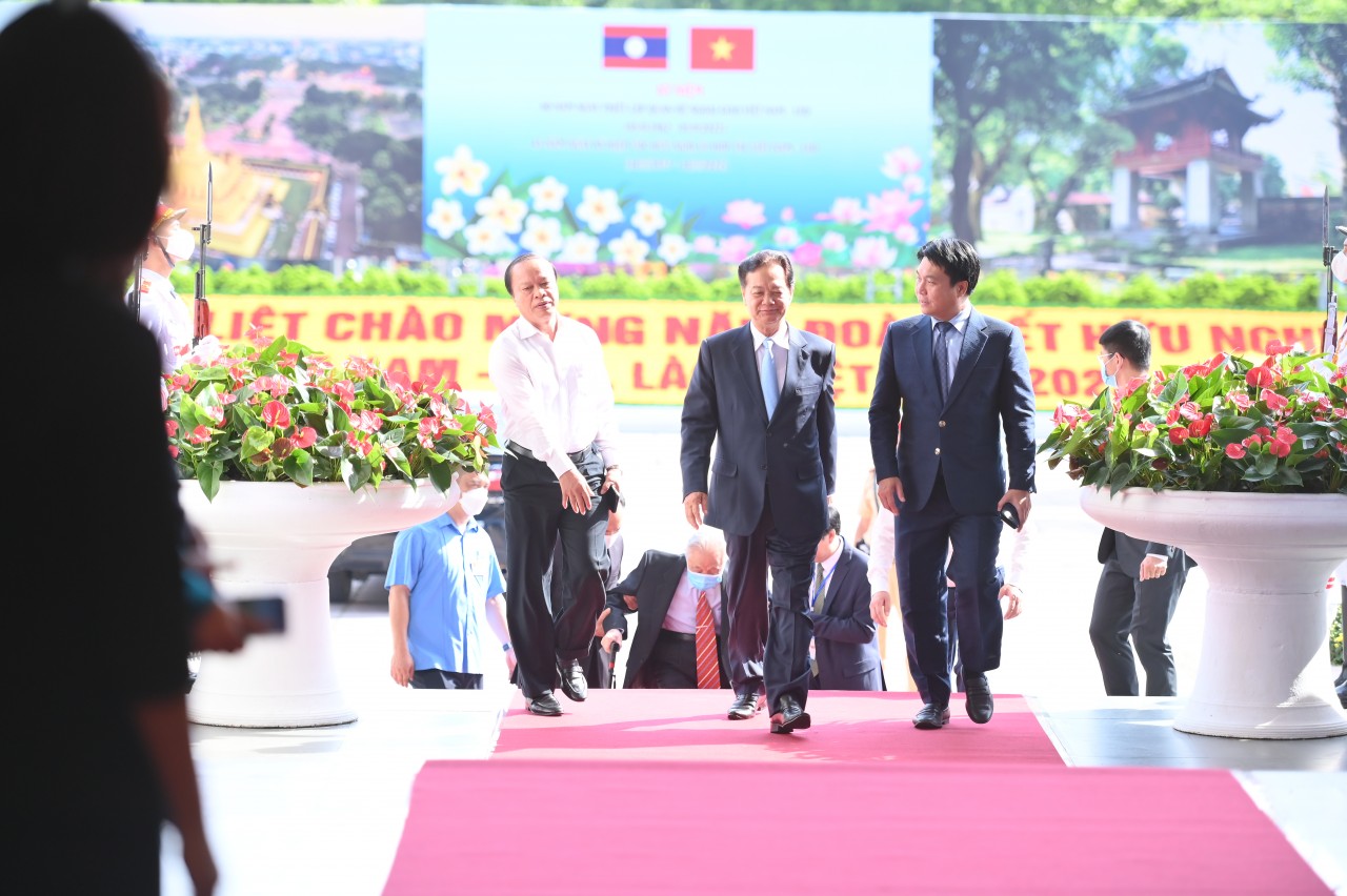 Khai mạc Lễ kỷ niệm 60 năm thiết lập quan hệ ngoại giao Việt Nam - Lào
