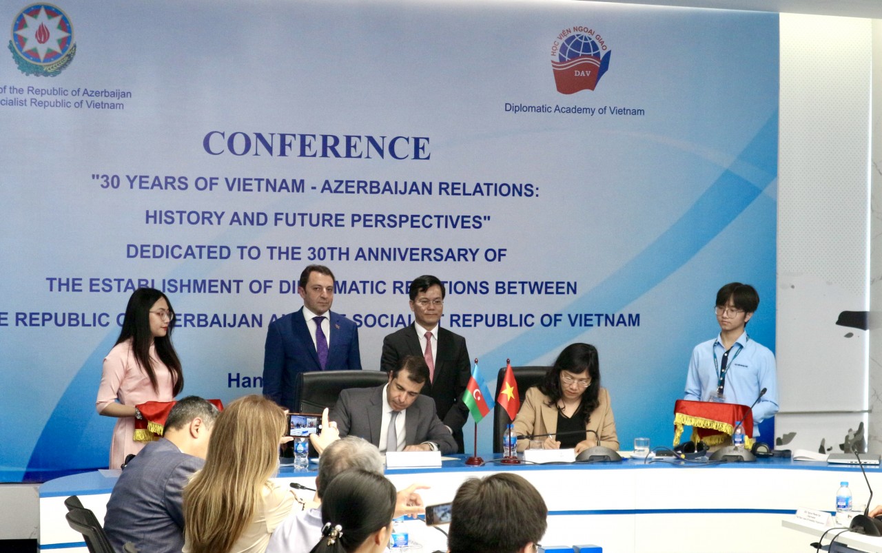 Quan hệ Việt Nam – Azerbaijan: 30 năm phát triển bền vững và hữu nghị