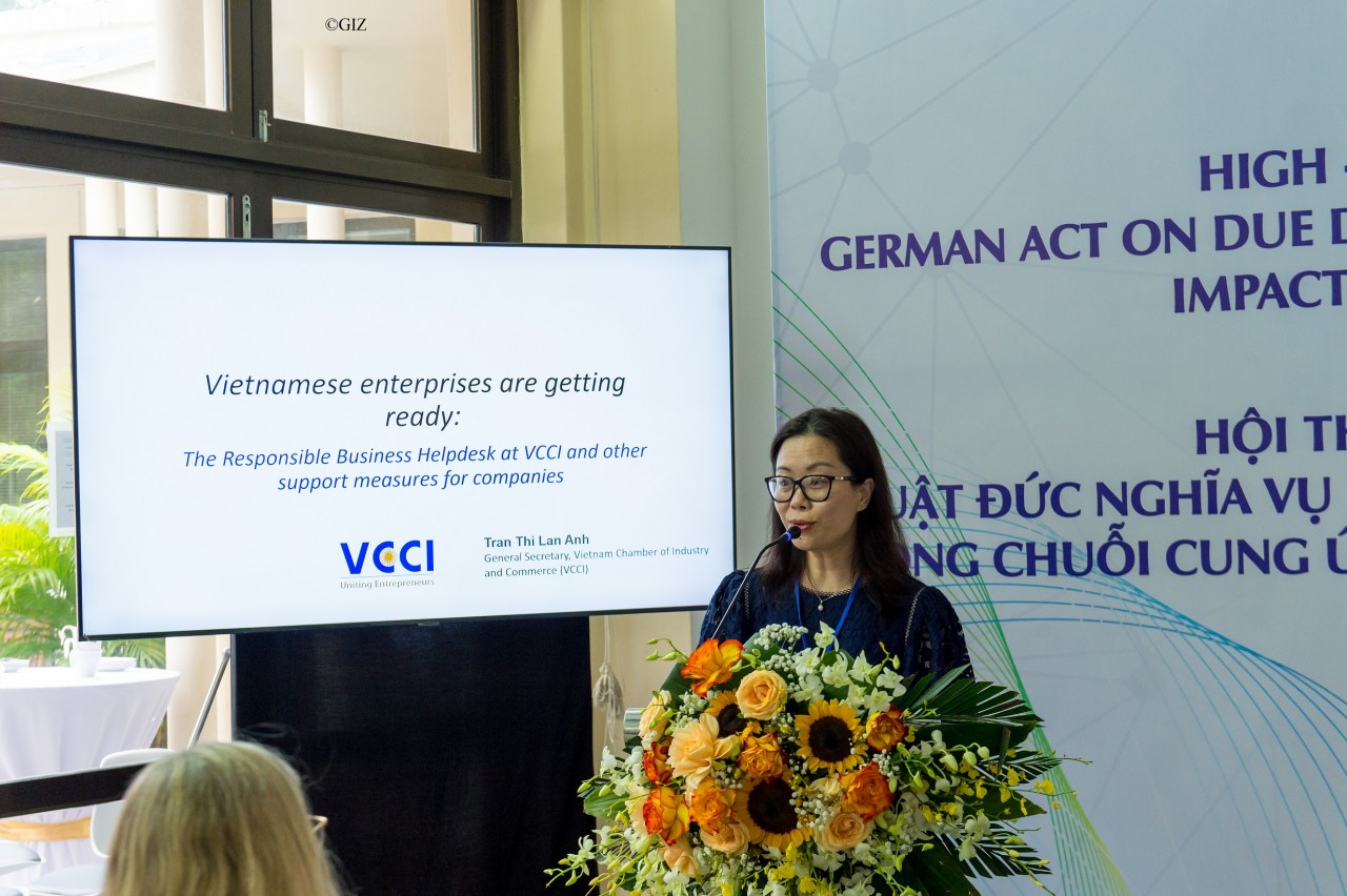 Hội thảo tìm hiểu Luật của Đức và những tác động đối với các doanh nghiệp Việt Nam