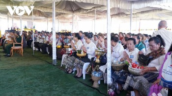 Đại lễ cầu siêu cho anh hùng liệt sỹ quân tình nguyện Việt Nam hy sinh tại Lào