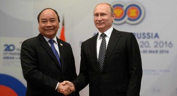 Việt Nam - Liên bang Nga trao đổi điện mừng nhân kỷ niệm 10 năm quan hệ Đối tác chiến lược toàn diện