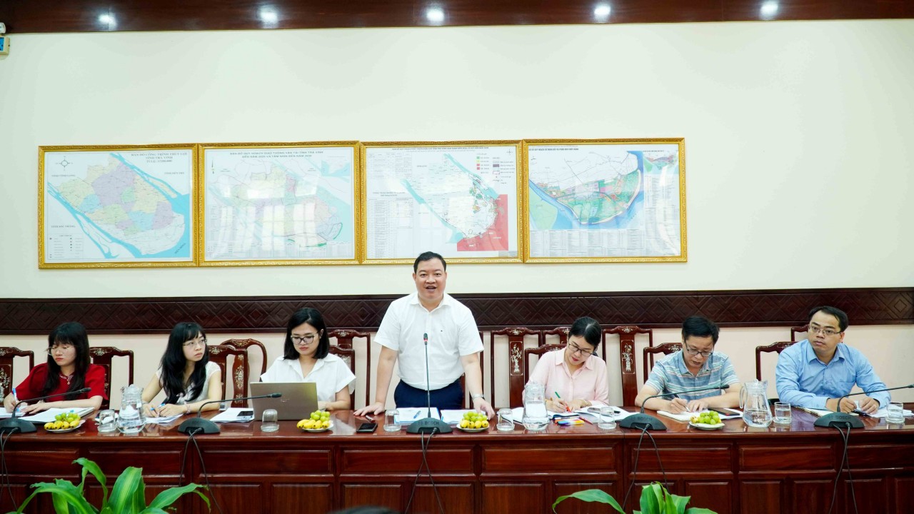 Đoàn công tác Ủy ban Công tác về các tổ chức phi chính phủ nước ngoài làm việc tại Trà Vinh