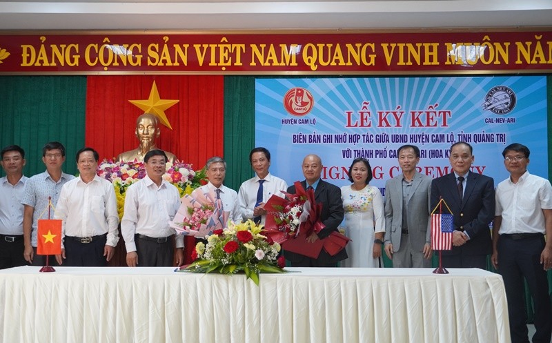 TP. Cal-Nev-Ari và huyện Cam Lộ hợp tác đưa cây dược liệu sang thị trường Hoà Kỳ
