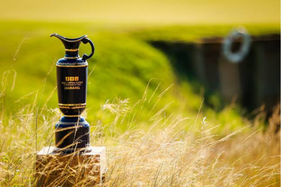 Cúp vô địch của giải BRG Open Golf Championship Đà Nẵng 2022 được lấy ý tưởng từ Claret Jug.