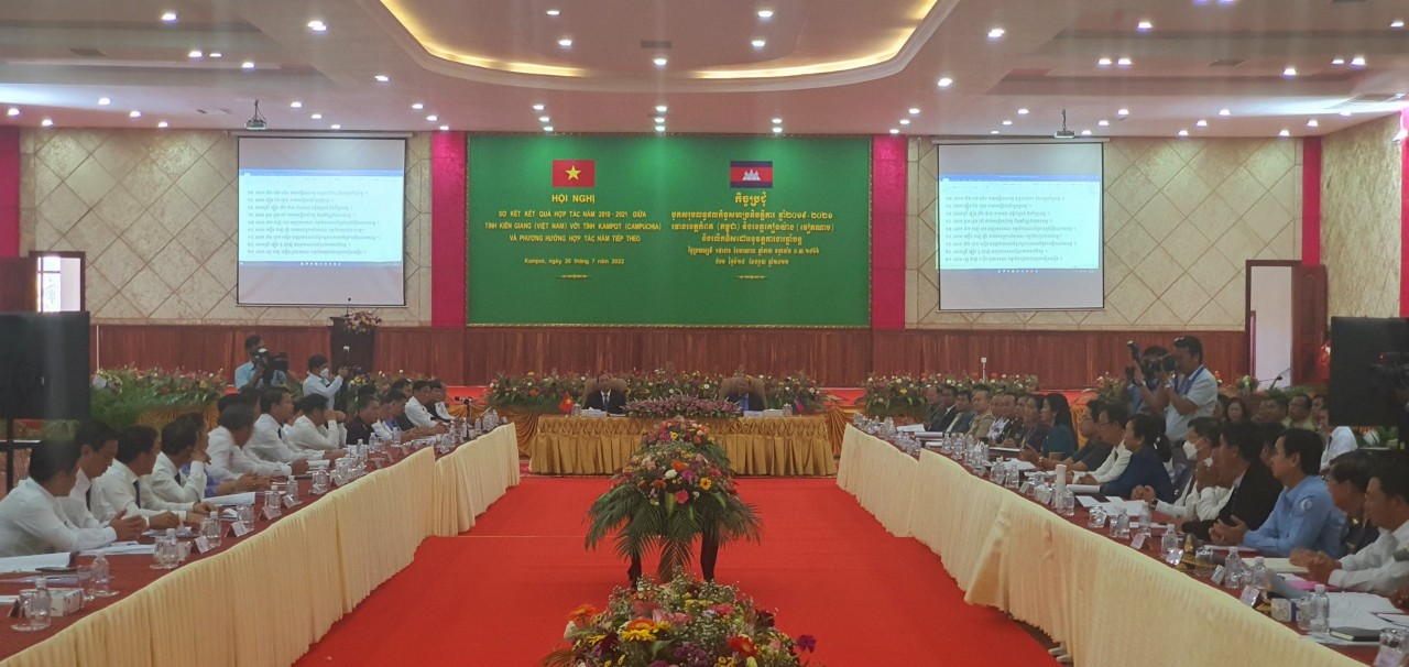 Kiên Giang và tỉnh Kampot (Campuchia) hợp tác trong 6 lĩnh vực