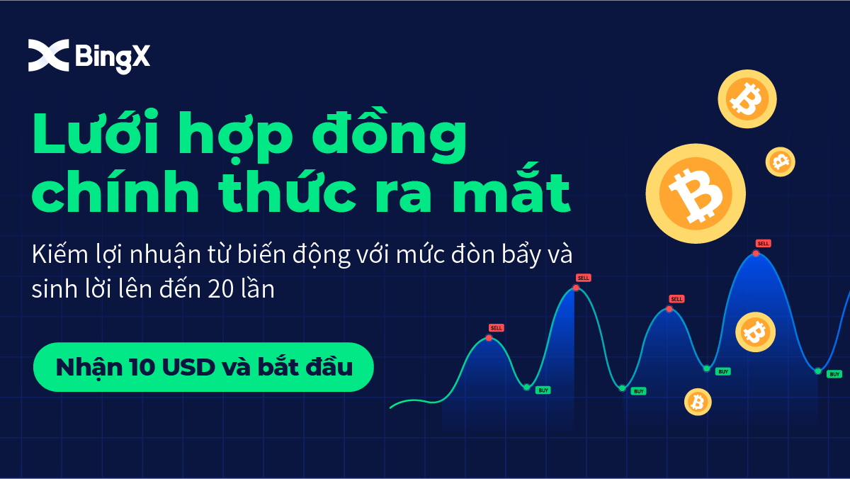 BingX giới thiệu dịch vụ giao dịch lưới hợp đồng tương lai