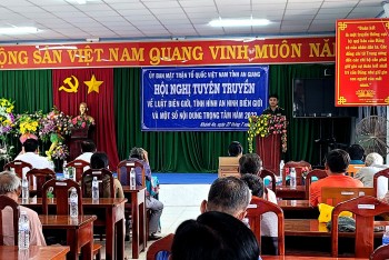 Tuyên truyền pháp luật về biên giới quốc gia cho cán bộ, nhân dân vùng biên giới An Giang