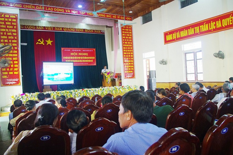 Đẩy mạnh công tác tuyên truyền Luật Cảnh sát biển đến ngư dân Hà Tĩnh