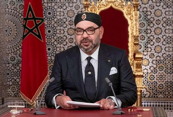 Điện mừng nhân kỷ niệm lần thứ 23 ngày lên ngôi của Quốc vương Morocco