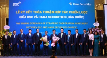 BSC và Hana Securities (Hàn Quốc) ký kết thỏa thuận hợp tác chiến lược