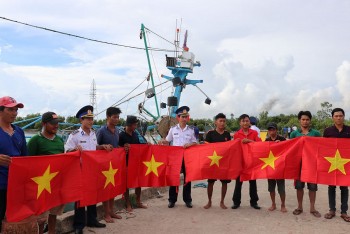 Ngư dân yên tâm khi được hiểu thêm nhiều nội dung từ Luật CSB Việt Nam