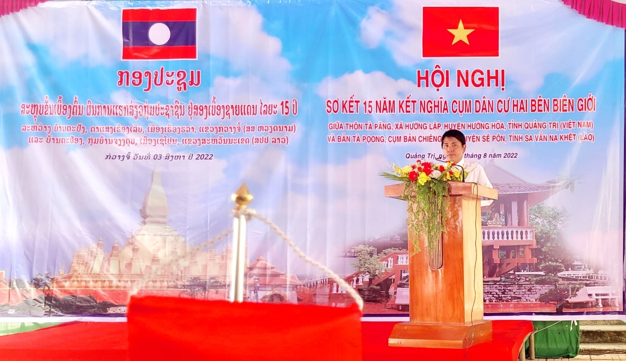 Mô hình kết nghĩa bản – bản góp phần nâng cao nhận thức của nhân dân vùng biên giới Việt Nam - Lào