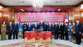 Hà Nội thúc đẩy đầu tư, thương mại với thủ đô Vientiane (Lào)