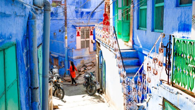 Phố Xanh ở Ấn Độ (Ảnh: Subhendu Sarkar/LightRocket/Getty Images)
