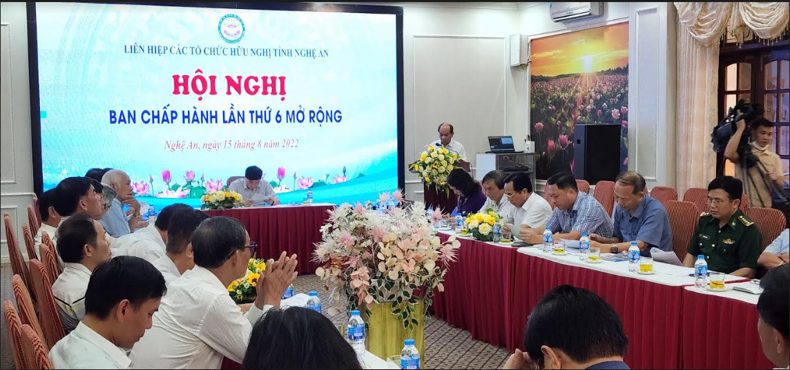 Liên hiệp các tổ chức hữu nghị tỉnh Nghệ An: Góp phần tăng cường tình đoàn kết, hữu nghị giữa Nghệ An với bạn bè quốc tế