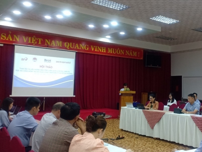 Quản lý rủi ro thiên tai dựa vào cộng đồng - Nền móng vững chắc cho phát triển bền vững