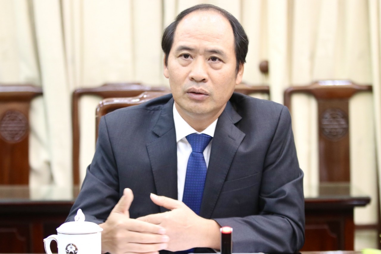 Thứ trưởng Bộ LĐ-TB&XH Nguyễn Văn Hồi (Ảnh: Thu Hà).
