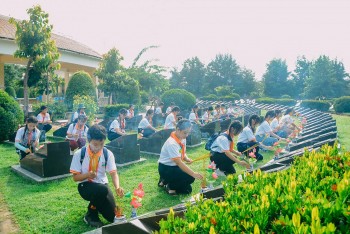 nhung bong hoa nho to tham tinh huu nghi