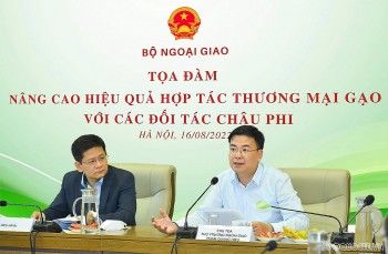 Tọa đàm trực tuyến: “Nâng cao hiệu quả hợp tác thương mại gạo với các đối tác châu Phi”