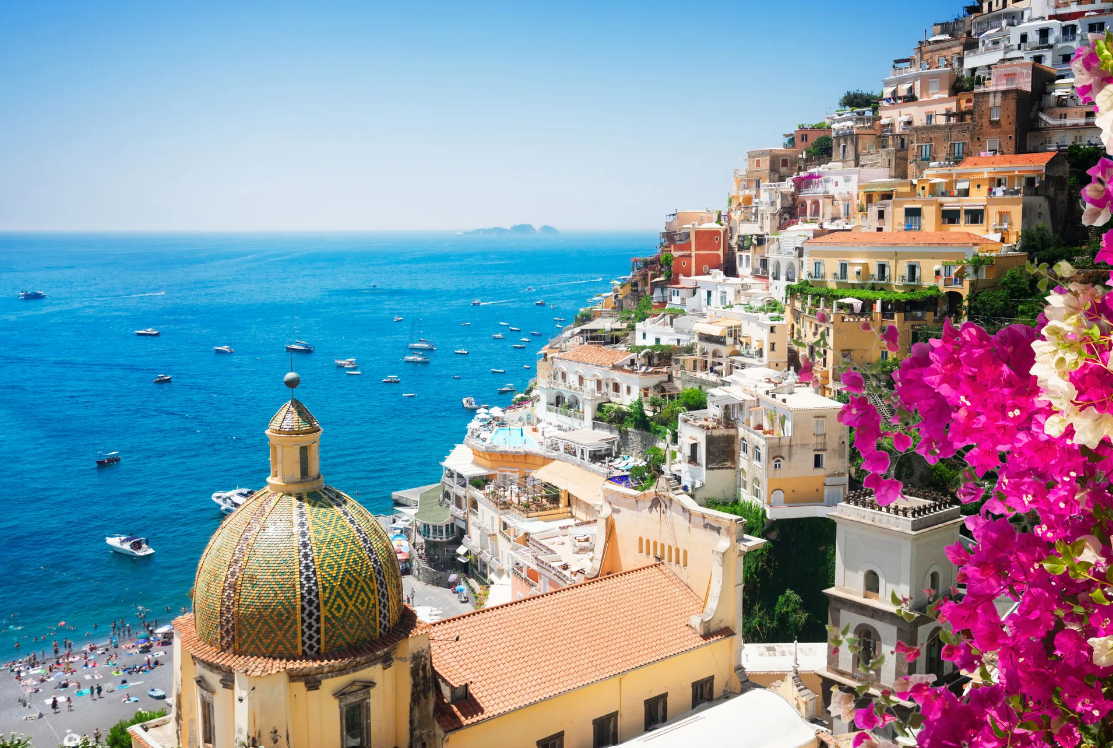 Một góc bờ biển Amalfi (Ảnh: Getty Images)