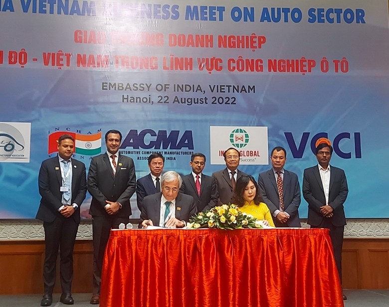 Việt Nam - Ấn Độ tăng cường hợp tác trong lĩnh vực công nghiệp ô tô