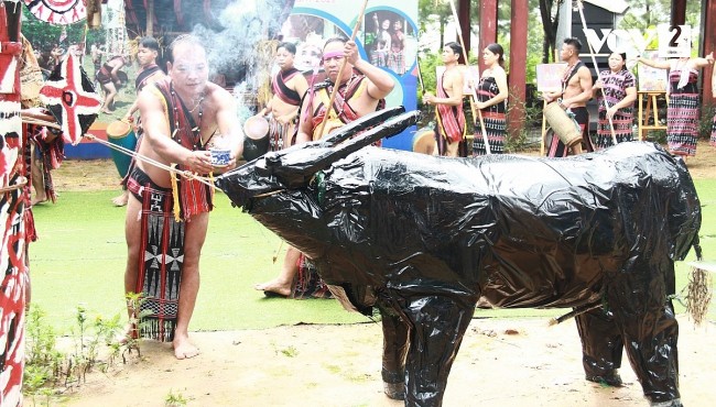 Lễ mừng lúa mới của đồng bào Cơ Tu – lễ hội của tình đoàn kết