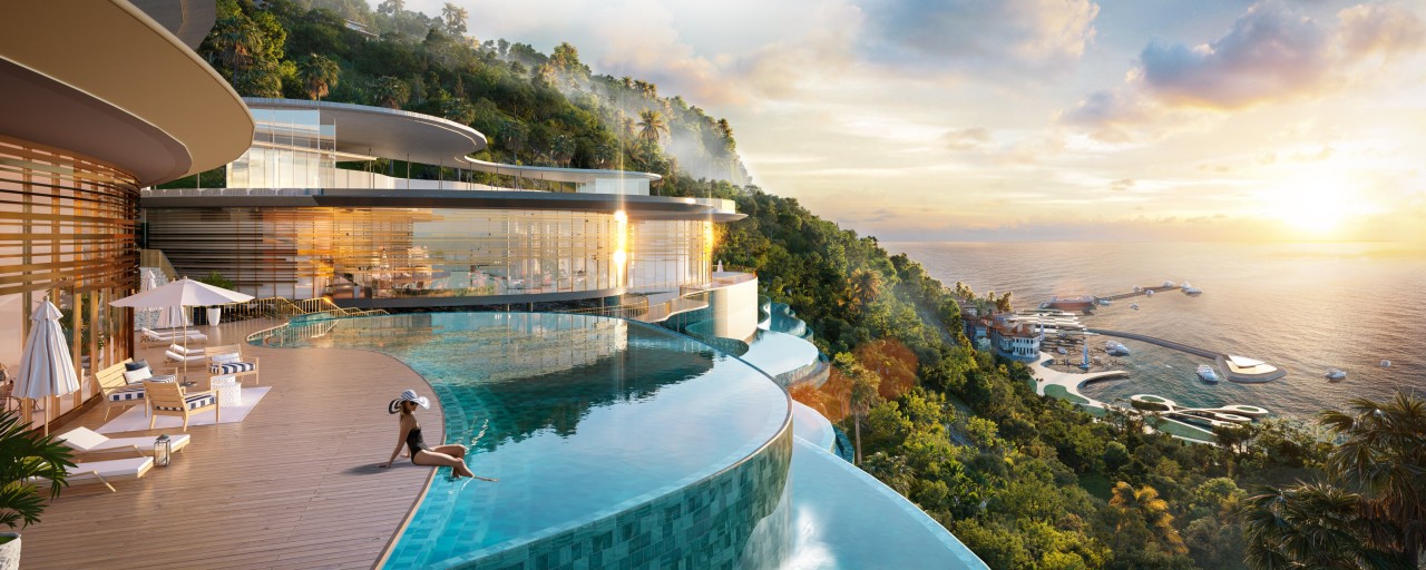 Hollywood Hills - Bộ sưu tập biệt thự bán đảo  được thiết kế bởi huyền thoại Philippe Starck, lần đầu tiên ra mắt tại Việt Nam.