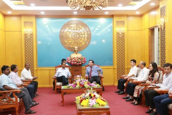 Đoàn đại biểu Hội Hữu nghị và Hợp tác văn hóa Ấn Độ thăm tỉnh Ninh Bình
