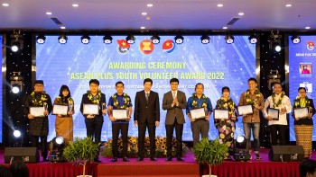 21 tổ chức, cá nhân nhận Giải thưởng Thanh niên tình nguyện ASEAN mở rộng năm 2022