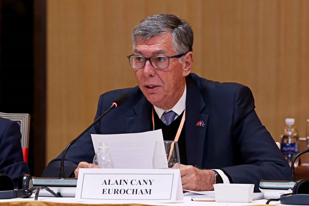 Ông Alain Cany, Chủ tịch Hiệp hội Doanh nghiệp Châu Âu tại Việt Nam (EuroCham)