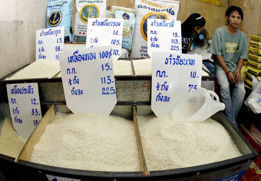 Giá gạo trên thị trường thế giới thấp khiến cuộc sống của người nông dân gặp nhiều khó khăn - Ảnh: 