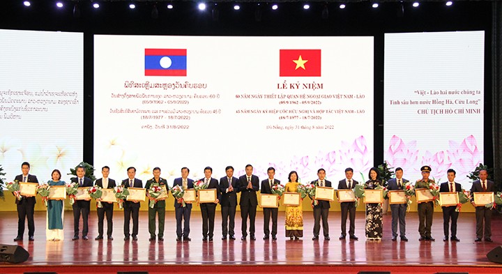 Đà Nẵng tổ chức kỷ niệm 60 năm Ngày thiết lập quan hệ ngoại giao Việt Nam - Lào