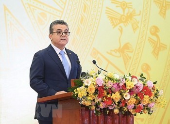 Đại sứ Palestine Saadi Salama: Việt Nam - một trong những nền kinh tế phục hồi và phát triển nhanh nhất khu vực Đại sứ Palestine Saadi Salama: Việt Nam - một trong những nền kinh tế phục hồi và phát triển nhanh nhất khu vực
