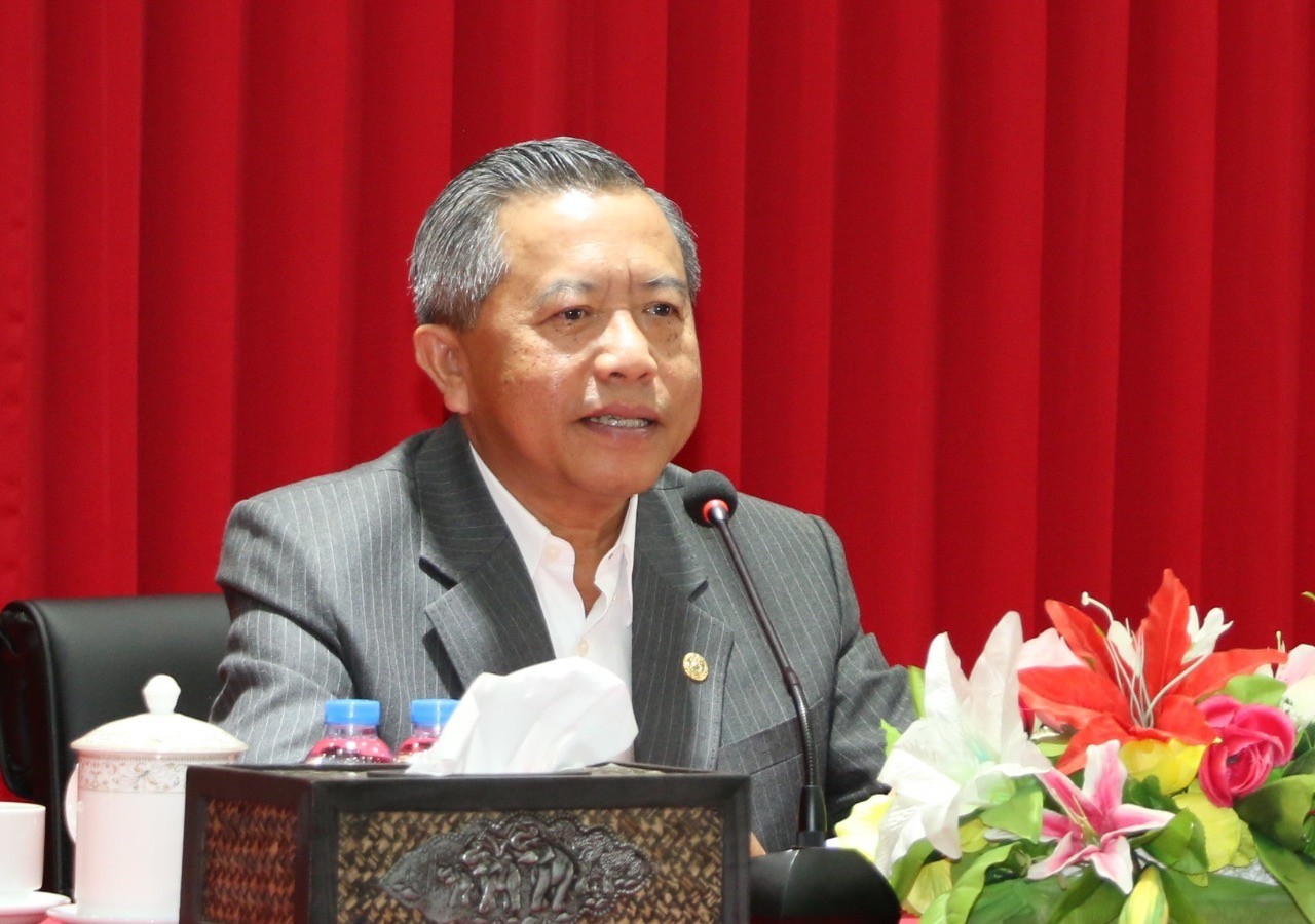  GS. Boviengkham Vongdala - Chủ tịch Trung ương Hội hữu nghị Lào -Việt Nam