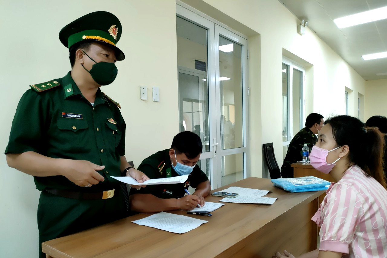 An Giang tiếp nhận 26 công dân từ Campuchia trở về Việt Nam
